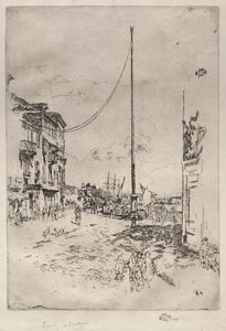 الصاري الصغير ، 1880. بواسطة جيمس أبوت ماكنيل ويسلر