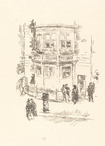 نافذة المدير ، مسرح جايتي ، 1896. بواسطة جيمس أبوت ماكنيل ويسلر