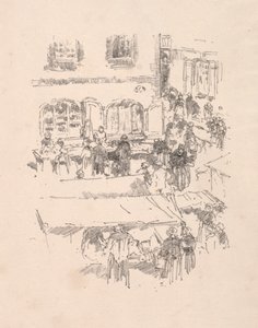 السوق ، فيتري ، 1893. بواسطة جيمس أبوت ماكنيل ويسلر