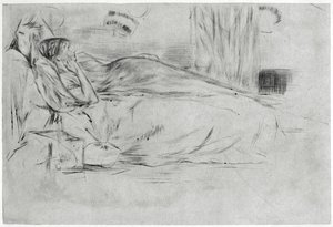 النموذج ، الاستلقاء ، c1864 1904. بواسطة جيمس أبوت ماكنيل ويسلر
