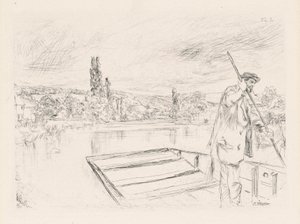 The Punt ، 1861 نُشر عام 1862. بواسطة جيمس أبوت ماكنيل ويسلر