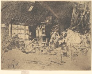 الحدادة ، 1880. بواسطة جيمس أبوت ماكنيل ويسلر