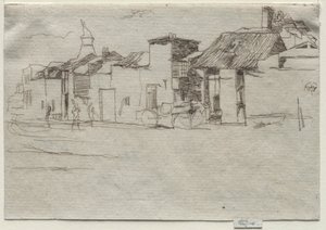 البجعة ، تشيلسي ، ج. 1870. بواسطة جيمس أبوت ماكنيل ويسلر
