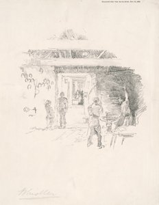 The Tyresmith ، 1890. بواسطة جيمس أبوت ماكنيل ويسلر