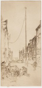 الصاري الفينيسي ، 1879-1880. بواسطة جيمس أبوت ماكنيل ويسلر