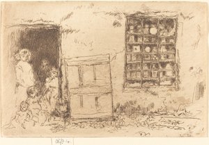 ذا فيليج سويت شوب ، 1887. بواسطة جيمس أبوت ماكنيل ويسلر