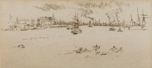 تيلبوري ، 1887. بواسطة جيمس أبوت ماكنيل ويسلر