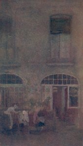 أبيض ورمادي فندق كورتيارد دييب ، 1885 ، 1904 بواسطة جيمس أبوت ماكنيل ويسلر