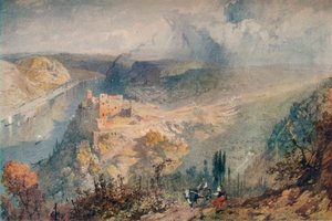 على نهر الراين ، 1852 بواسطة جيمس بيكر باين