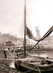 قارب القناة ، روتردام ، 1898. بواسطة جيمس باتكين