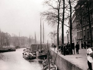 قوارب القناة ، روتردام ، 1898. بواسطة جيمس باتكين