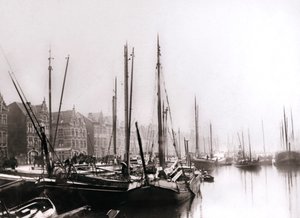 قوارب القناة ، روتردام ، 1898. بواسطة جيمس باتكين