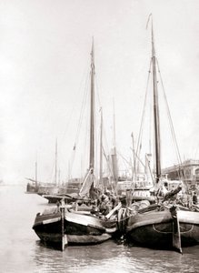 قوارب القناة ، روتردام ، 1898. بواسطة جيمس باتكين