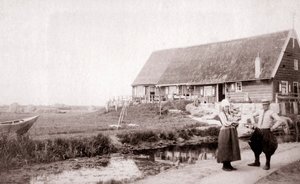 سكان جزيرة ماركن ، هولندا ، 1898. بواسطة جيمس باتكين