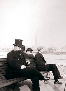 الركاب على العبارة ، روتردام ، 1898. بواسطة جيمس باتكين