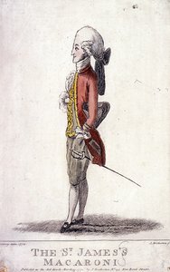 "معكرونة سانت جيمس" ، 1772 بواسطة جيمس بريثرتون