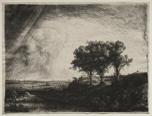 الأشجار الثلاث ، ج. 1770-1844. بواسطة جيمس بريثرتون