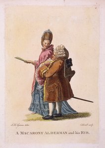 "عضو مجلس محلي معكرونة وضلعه" ، c1770