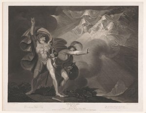 تظهر ثلاث ساحرات لـ Macbeth و Banquo شكسبير / ماكبث (العنوان على الكائن)