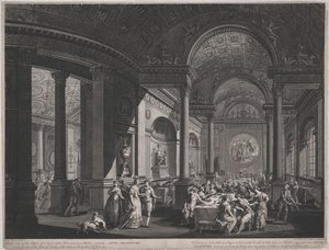 Fete Champetre ، 9 يونيو 1774 (داخل غرفة العشاء)