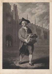 بورتريت فان جون نيكلسون John Nicholson Mappesiana Bibliotheca Cantab (العنوان على الكائن)