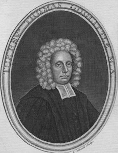 القس توماس دوليتل MA ، c1775.