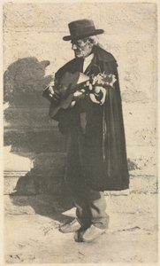 عمل الكاميرا: موسيقي أعمى - غرناطة ، 1914. بواسطة جيمس كريج أنان