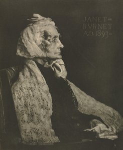 عمل الكاميرا: جانيت بورنت ، 1907. بواسطة جيمس كريج أنان