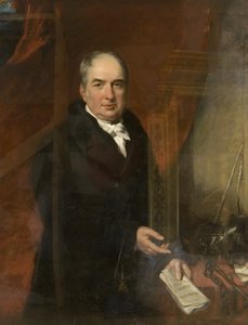 صورة القس توماس روبرتس ، 1835 (زيت على قماش)