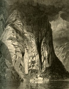 "تحت Trinity Rock ، Saguenay" ، ١٨٧٤. بواسطة جيمس ديفيد سميلي