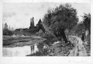 ساعة المساء 1906. بواسطة جيمس دوبي