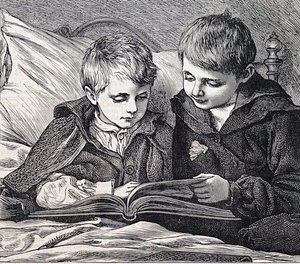 رسم توضيحي يصور الإخوة بواسطة جيمس درومجول لينتون