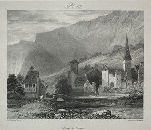 سلسلة من الموضوعات من أعمال الراحل RP Bonington: دراسة من الطبيعة ... ، 1829. بواسطة جيمس دوفيلد هاردينج