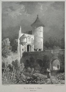 الرحلات الخلابة والرومانسية في فرنسا القديمة. فرانش كومته ... ، 1825. بواسطة جيمس دوفيلد هاردينج