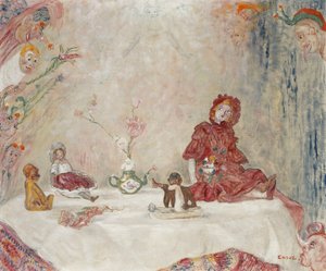 أقنعة ودمى Masques et Poupes بواسطة جيمس إنسور