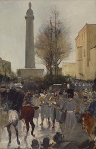 الفوج الخامس في Mount Vernon Place ، 1889-1898 بواسطة جيمس جي هاروود