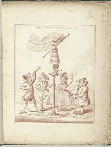 Titelprent van serie Hollandia Regenerata ، 1795 Hollandia Regenerata (العنوان على الكائن) Hollandia Regenerata (عنوان السلسلة)