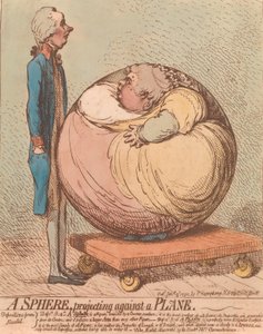 كرة ، إسقاط ضد طائرة ، 3 يناير 1792. ، 3 يناير 1792. بواسطة جيمس جيلراي