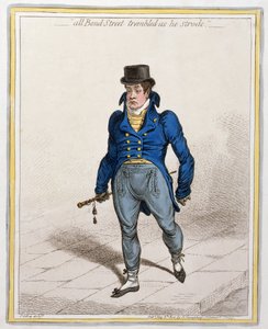 ارتعش كل شارع بوند عندما كان Strode ، نشرته هانا همفري ، 1802 (النقش والنقش)