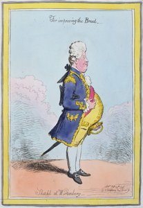 لتحسين السلالة ، التي رسمت في Wirtemberg ، نشرتها هانا همفري في 1796 (النقش الملون يدويًا) بواسطة جيمس جيلراي