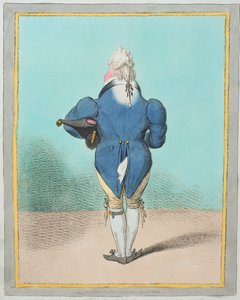 صاحب السمو الملكي أمير ويلز (1762-1830) نشرته هانا همفري في عام 1802 (النقش اليدوي)