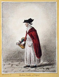السيدة ريبيكا هاوز ، المعروفة باسم "مازر جوز أكسفورد" ، نشرتها هانا همفري عام 1807 (نقش ملون يدويًا) بواسطة جيمس جيلراي