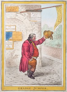أورانج جمبر ، نشرته هانا همفري عام 1809 (حفر يدوي) بواسطة جيمس جيلراي