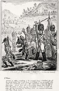 اللوحة 3 ، من حياة ويليام كوبيت ، كتبها بنفسه ، حانة. بواسطة همفري ، 1809 بواسطة جيمس جيلراي
