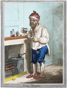 أخذ Physick ، نشرته هانا همفري في عام 1800 (النقش اليدوي)