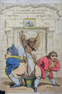 التحالف ، الذي نشره G. Humphrey في 1783 (النقش اليدوي)