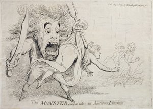 الوحش سيأخذ غداءه بعد الظهر ، الذي نشرته هانا همفري في عام 1790