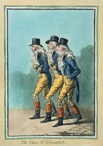 The Mr Mr Wiggins&39;s ، الذي نشرته هانا همفري في عام 1803 (النقش اليدوي)