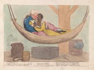 Wouski ، حانة. 1788 (نقش ملون)