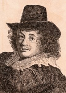 فرانس هالس ، رسم توضيحي من "75 صورة لرسامين مشهورين من أصول أصلية" ، نُشر عام 1817 ، لندن